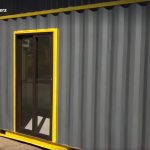 20ft Container Converted To An Office Unit