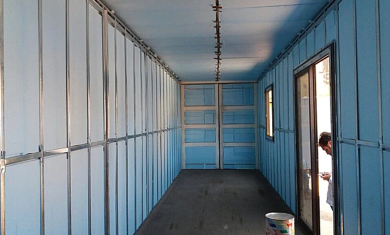 Insulation Of Shipping Containers